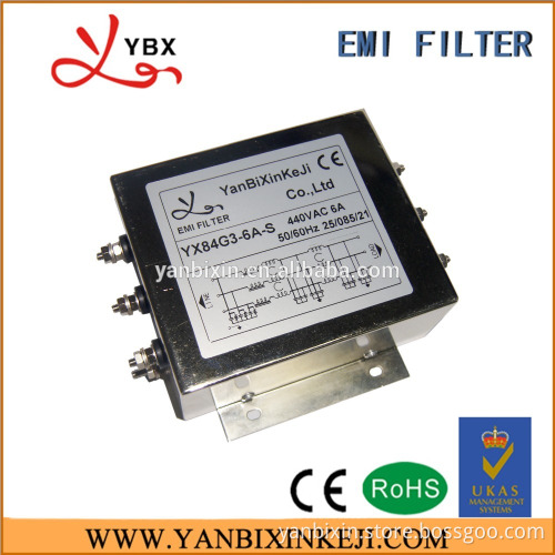 AC 3 phase Input EMC emi filter for 1.5/3KW inverter